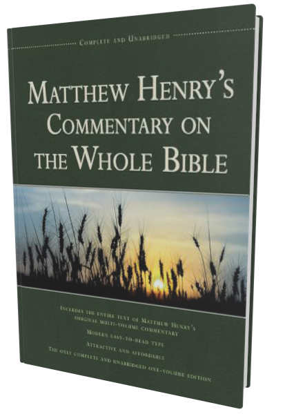 Matthew Henry's Commentary 　 Bible