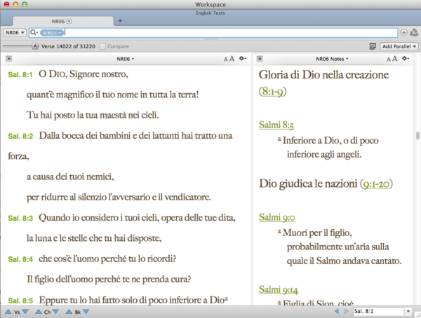 Italian Bible La Sacra BIBBIA Revised Version NUOVO Riveduta Paperback for  sale online