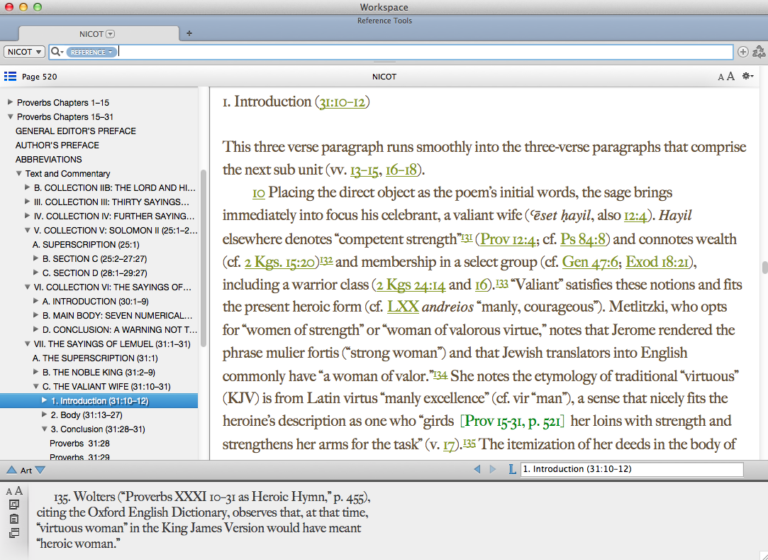 NICOT The Book of Proverbs, I and II, by Bruce