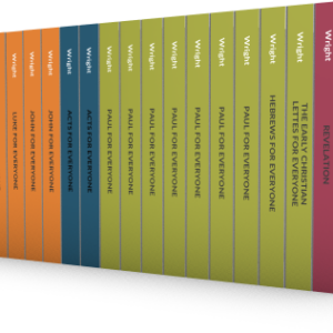 For Everyone: The New Testament Commentary (N.T. Wright) (18 volumes)