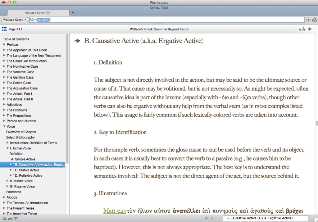 Greek Grammar Beyond The Basics An Exegetical Syntax Of The New