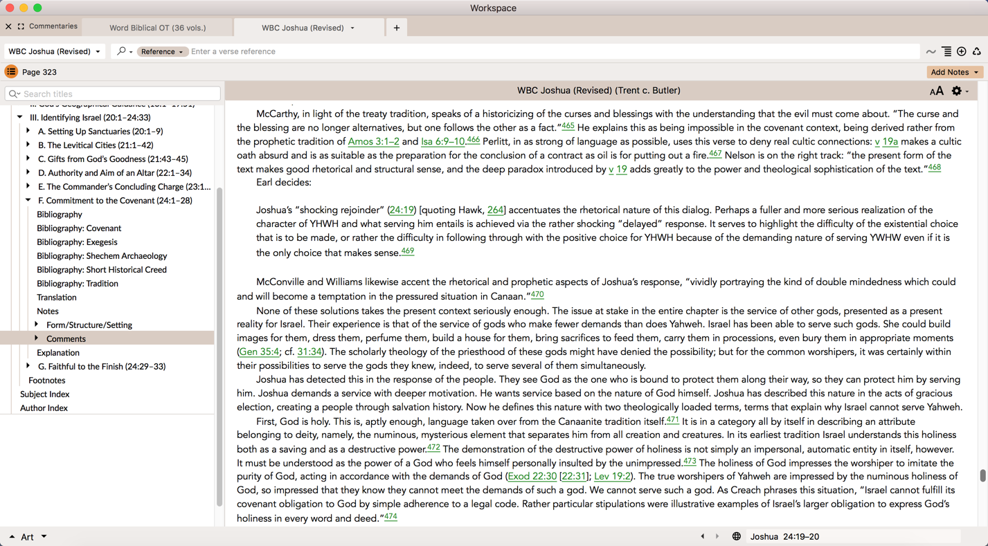 Wbc Joshua 1 12 And 13 24 Word Biblical Commentary Accordance