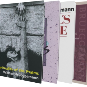 Collection of 4 Book Study Works by Walter Brueggemann