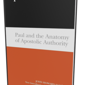 NT Library: Paul and the Anatomy of Apostolic Authority (Schütz)