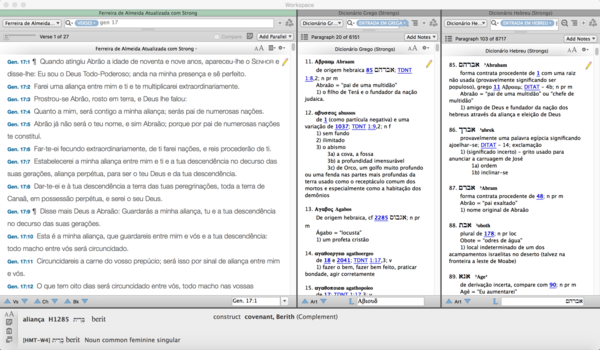 Dicionário Bíblico Strong: Léxico Hebraico, Aramaico e Grego