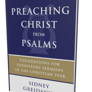 Preaching Christ from Psalms