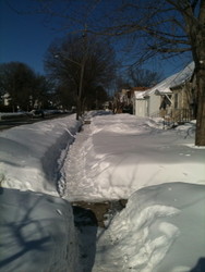 Snow in Minneapolis