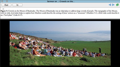 Hanan Isachar's photo of crowds on the Mount of Beatitudes