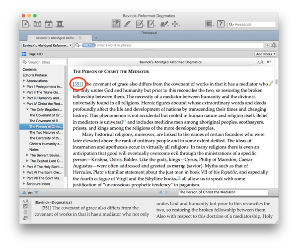 Bavinck abridged