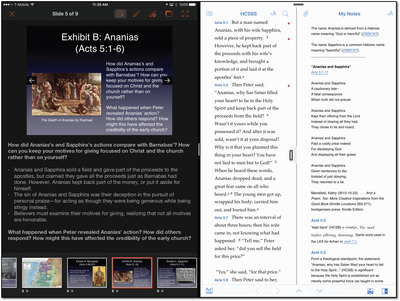PowerPoint - Accordance Mobile split view PowerPoint - Accordance Mobile split view