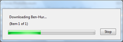 Ben-Hur downloading screenshot