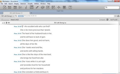 Proverbs 31:10-31 screenshot