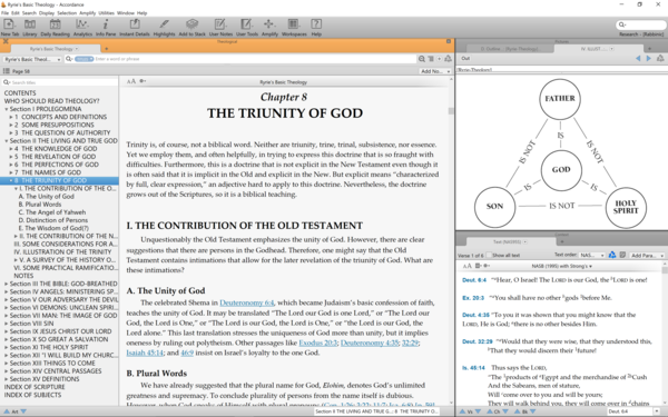 Ryrie's Basic Theology screenshot - Windows