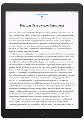 Persuasive Preaching - iPad