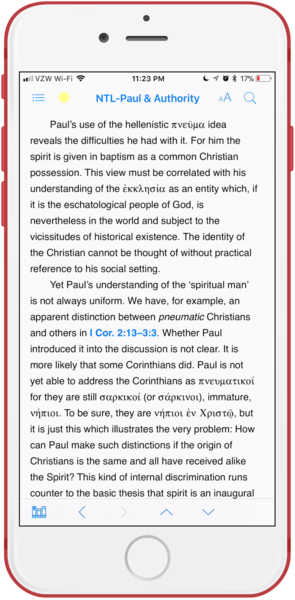 NTL Paul & the Anatomy of Apostolic Authority - iPhone
