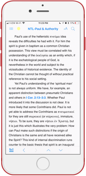 NTL Paul & the Anatomy of Apostolic Authority - iPhone