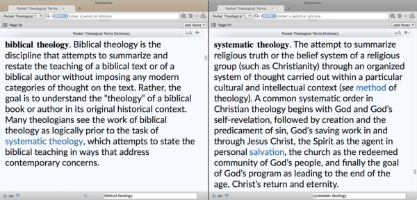 Biblical vs Systematic Theology