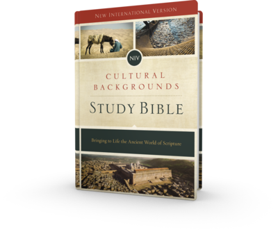 NIV Cultural Backgrounds Study Bible