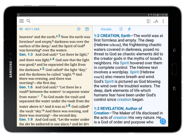 Disciple's Study Bible - Android