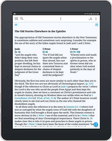 Witherington's NT Story - Android tablet