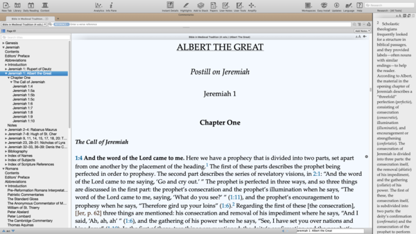 Bible in Medieval Tradition - macOS