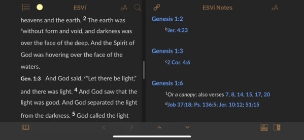 Accordance iOS Dark Mode