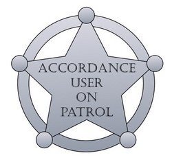 Accordance Users on Patrol Badge