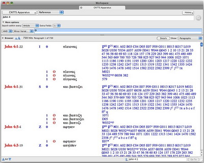 Orthographic variations in John 4