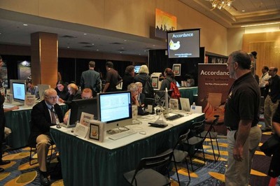 The Accordance Booth at SBL 2010