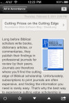Reeder for iPhone with readability feature