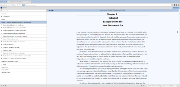 Greco-Roman World of the New Testament Era, The