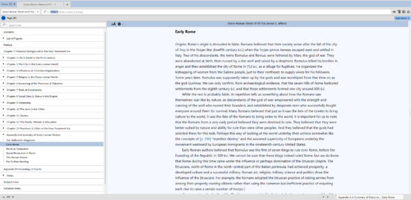 Greco-Roman World of the New Testament Era, The