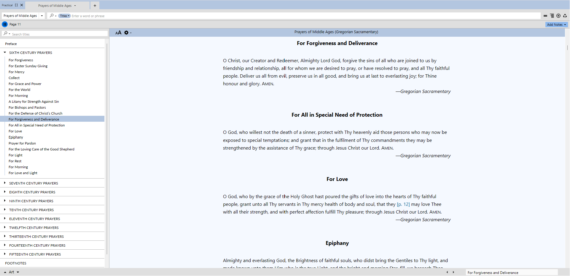 Prayers of the Middle Ages