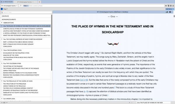 New Testament Christological Hymns (Gordley)