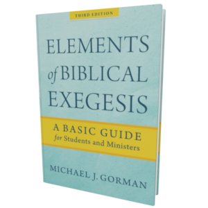 Elements of Biblical Exegesis (Gorman)