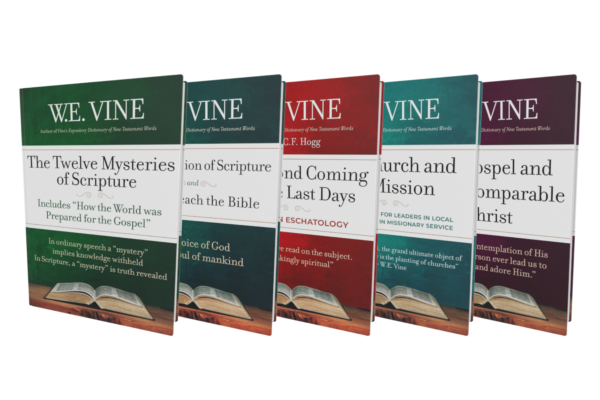 W. E. Vine Theology Bundle