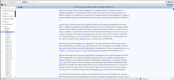 ESV Church History Study Bible Notes
