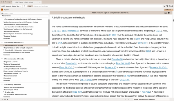 Finding Favour in the Sight of God (Belcher)