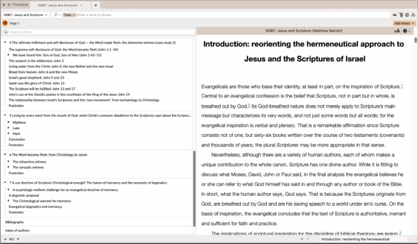 Canon, Covenant and Christology (Barrett)