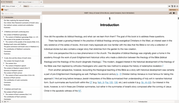 Biblical Theology According to the Apostles (Bruno, Compton and McFadden)