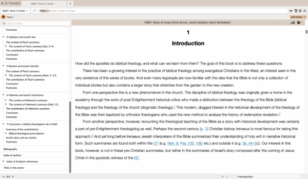 Biblical Theology According to the Apostles (Bruno, Compton and McFadden)