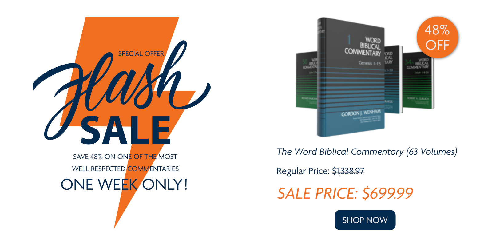 Word Biblical Commentary Flash Sale - Accordance